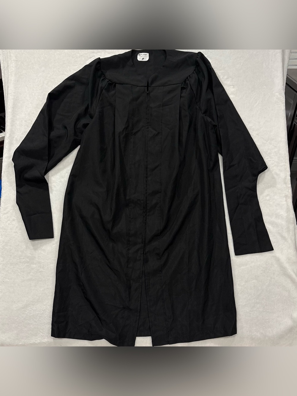 NWT Herff Jones Master's Degree Academic Black Graduation Gown size 5’7” - 5’ 8”
